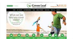 Desktop Screenshot of greenleafinsurance.com